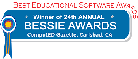 BEST EDUCATIONAL SOFTWARE AWARDS Winner of 24th ANNUAL